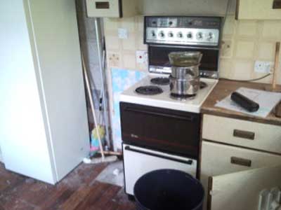 Bath house clearance