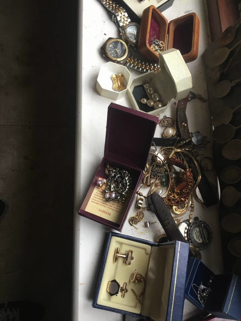 Items of value found during the clearance