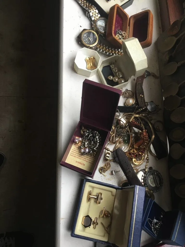 Items of value found during the clearance