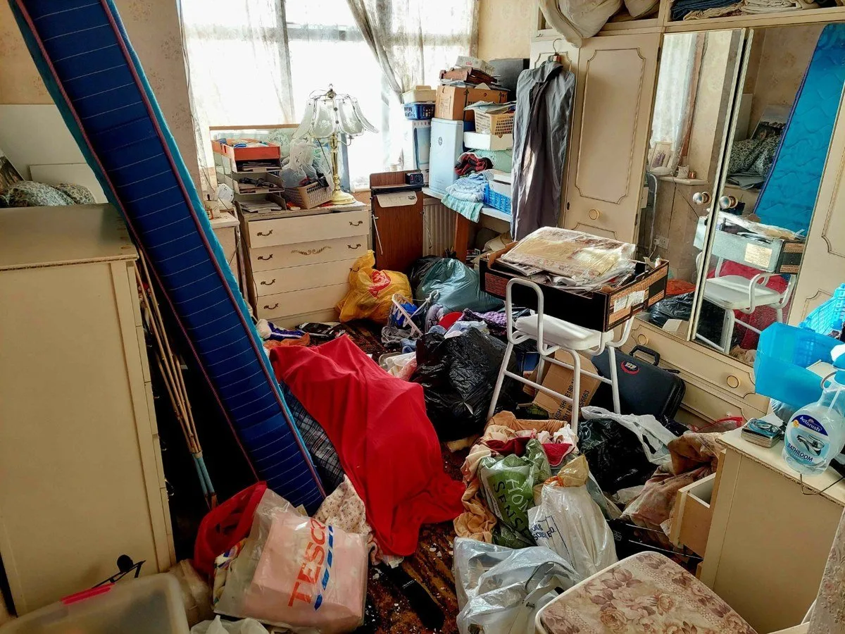 Before — Oadby house clearance