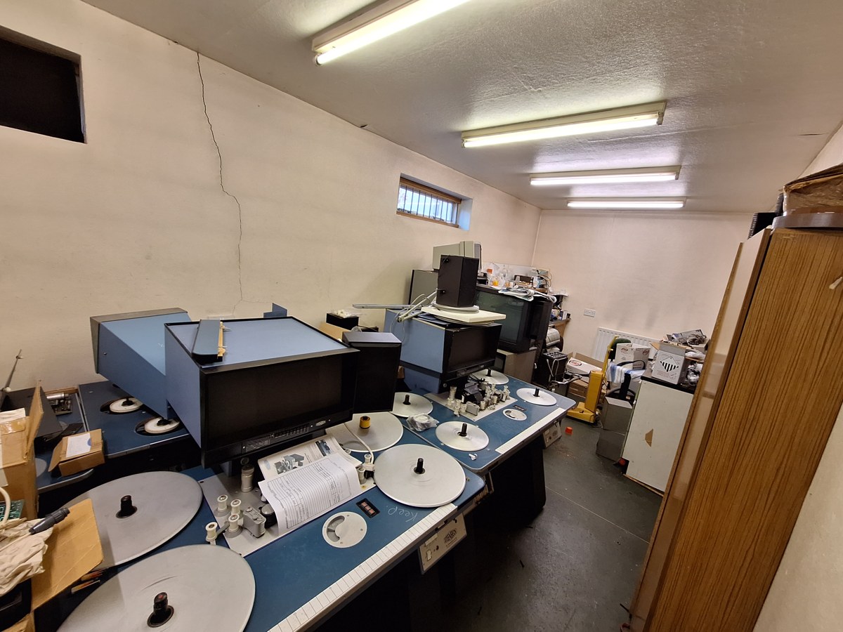Before — Manchester workshop clearance