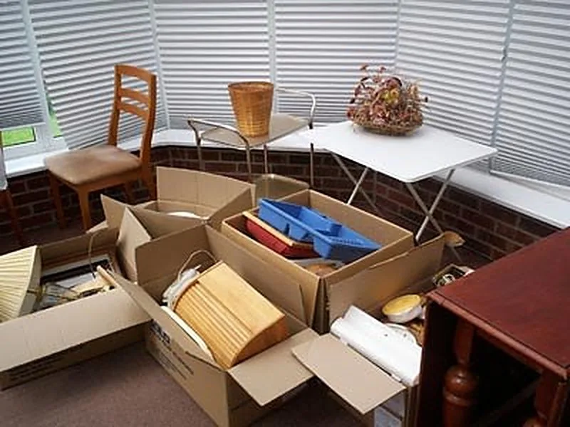 Before — Corbridge house clearance