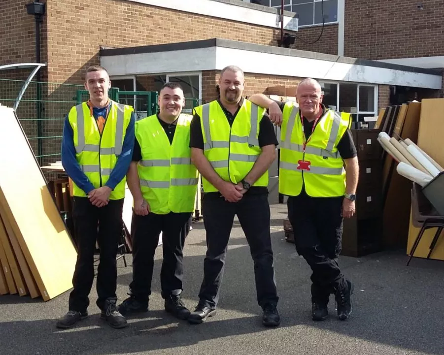 The Abacus House Clearance team β our own uniformed crew